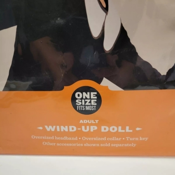 NWT Hyde & Eek! Adult Wind-Up Doll Halloween Costume Cosplay Women's One Size OS - Picture 2 of 3